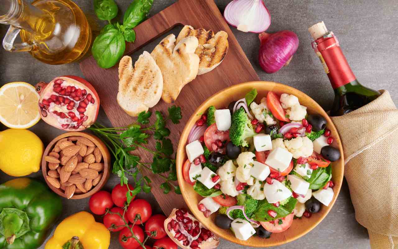 Alimenti tipici della Dieta Mediterranea