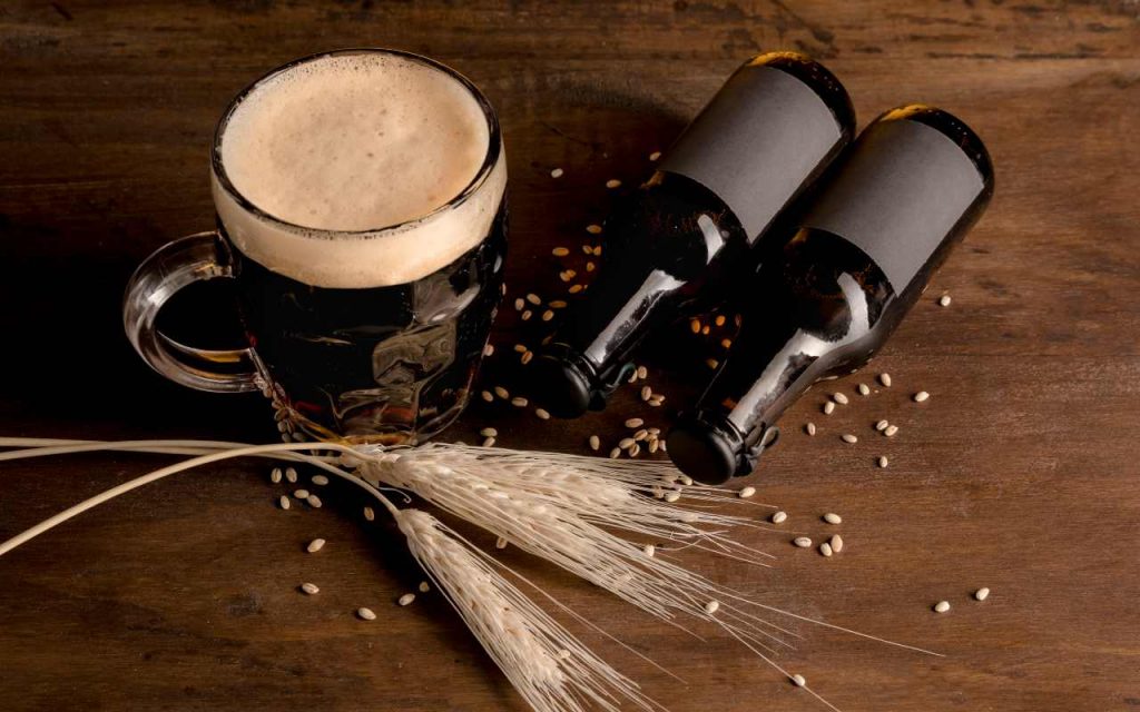 Bicchiere di birra artigianale